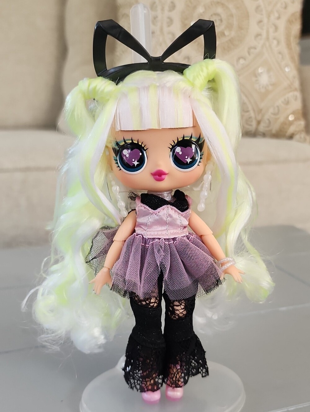 MGA LOL Surprise Tweens Doll Billie Blonde Anime Hair Swap Girl Beautiful